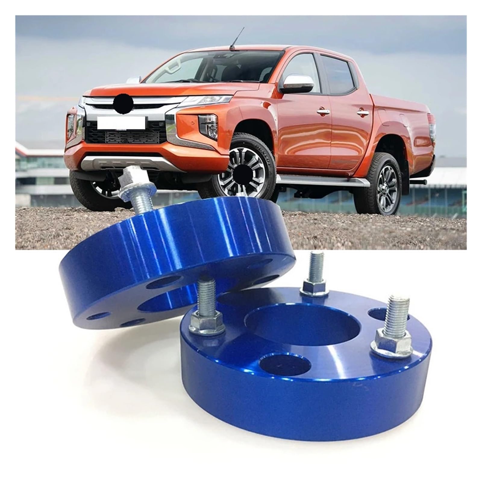 トライトン　リフトアップキット　フロントスプリング&リフトブロック TRITON Front Lift UP Spring 2Inch リフトアップスプリング - X
